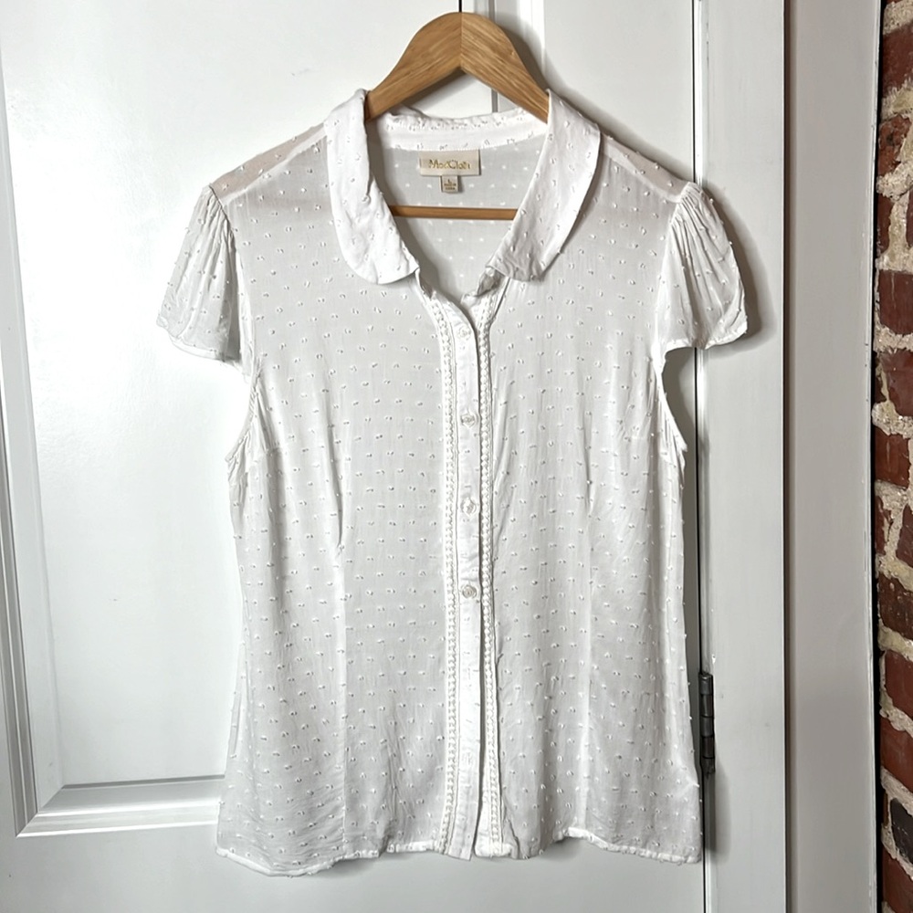 MODCLOTH EYELET BLOUSE